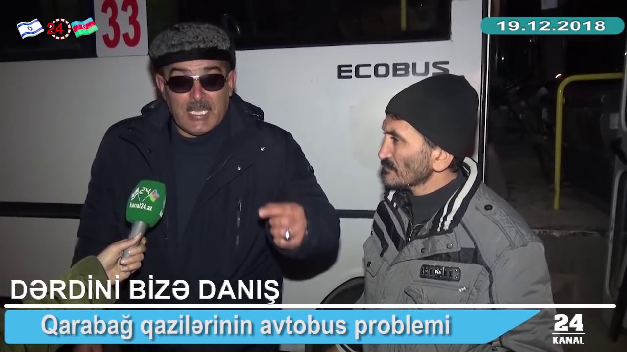 Sumqayıtda şok olay  Avtobuslar saxlanıldı