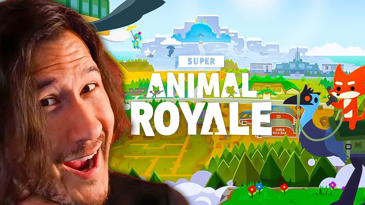 Markiplier Plays Super Animal Royale W/Friends | Twitch Stream