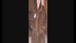 Sable fur coats