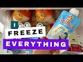 I Freeze EVERYTHING — Full Freezer Tour (How I Save Money &amp; Cut Food Waste)