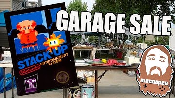 Best Scores Ever #5: Stack-Up NES Big Box at a Garage Sale! | SicCooper