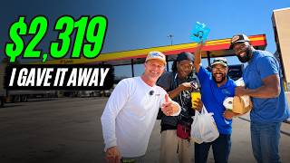 I Gave Away Everything I Made Last Month to Truck Drivers ($2,319)