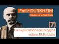 Durkheim (7): La explicación sociológica sobre el suicidio