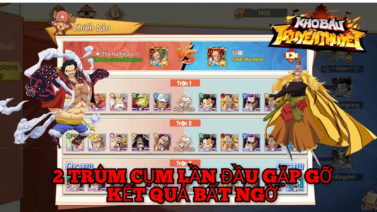 Onepiece: LUFFY GEAR4 & SHIKI UR sức mạnh quá đáng sợ #kbtt #op #luffy ...