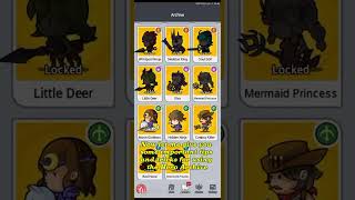 How to Access and Use Hero Archive Section in Mini Heroes: Magic Throne Gameplay screenshot 4