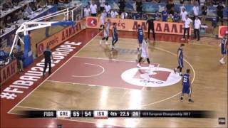 Ελλάδα - Ισραήλ 65-56 /Τελικός Eurobasket U20 2017 - Τελευταίο λεπτό {23-7-2017}