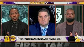'IT'S NOT ABOUT LEBRON!' 😯 - Windy on the PRESSURE in LA in the Luka-AD trade AFTERMATH | First Take