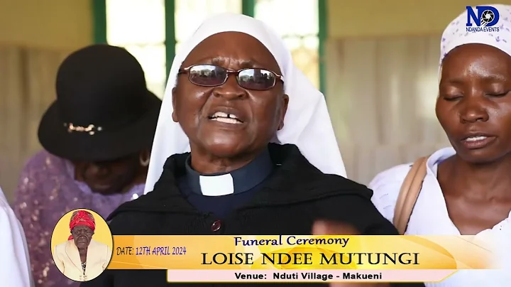 Farewell to Loise Ndee Mutungi: A Heartfelt Send-Off | Nduti Village, Makueni County