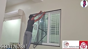 Velcro mosquito net‎@RelianceSofaCushionWorks-fi9wg  (1)