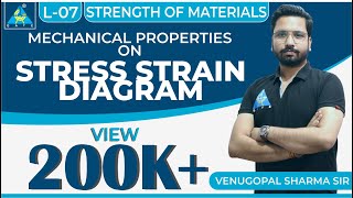 Strength of Materials | Module 1 | Mechanical Properties on Stress Strain Diagram (Lecture 7)