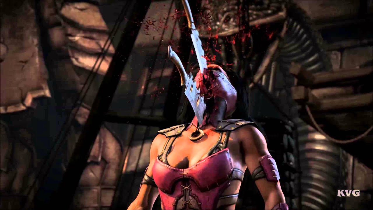 Mortal Kombat X - Kano's Knife To Meet You Fatality (1080p) 