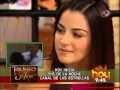 Maite Perroni y William Levy promocionan TDA en HOY