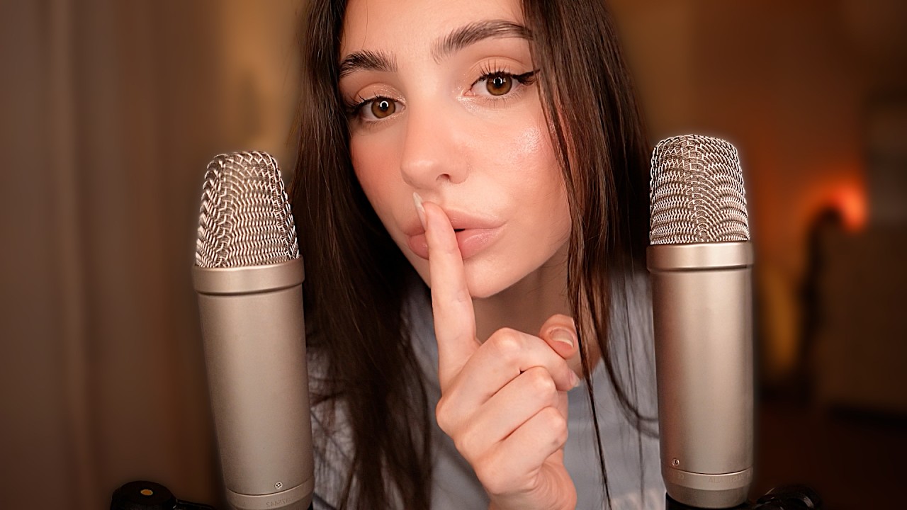 ASMR 4ч Интенсивное влажное неслышное шептание 👄🤫