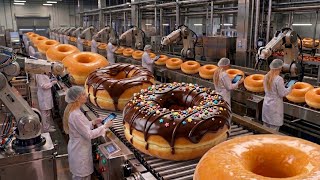 Inside the Luxury American Donut Factory Full Process Tour