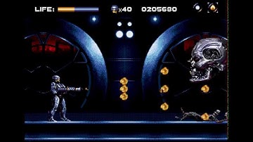 RoboCop Versus The Terminator Longplay (Mega Drive/Genesis) [50 FPS]