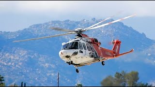 AgustaWestland AW139 Taking Off LAFD Helicopter N301FD Leonardo by Ed Whiz Aviation & Trains (E&G) 249 views 2 months ago 43 seconds