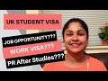 Chance of getting JOB, WORK VISA and PR after studies | UK STUDENT VISA | Malayalam Vlog #EP-17