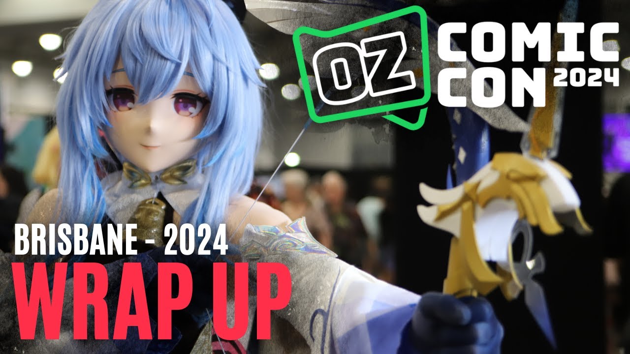 WRAP UP - Oz Comic Con (Brisbane 2024) 5 YouTube player