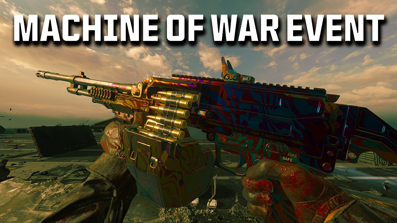 Completing the Machine of War Event and Unlock the Mammoth LMG for ENDGAME in Black Ops 7