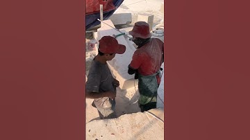 Nghệ nhân đang làm bộ phúc Lộc thọ cho khách đá tự nhiên làm thủ công #MyNgheThanhTai