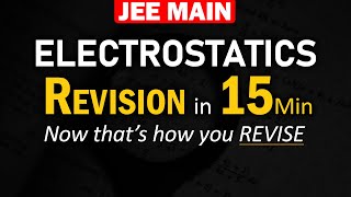 Electrostatics | Formulae and Concept REVISION in 15 min | JEE Physics by Mohit Sir (IITKGP)