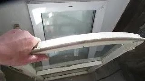 Come installare UNA FINESTRA del seminterrato Installare le finestre Semplicemente nel cemento