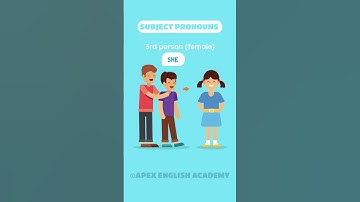 Subject Pronouns in English