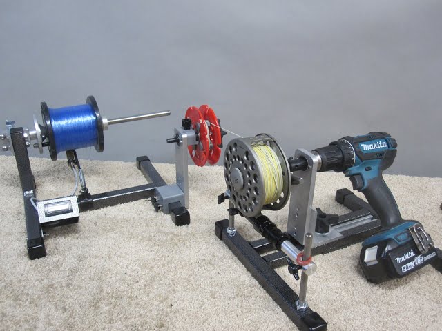 electric fly reel line winder SpeedWinder AL-70 Plus tune resistance based on line type and reel size Goture Fishing Line Spooler Winder