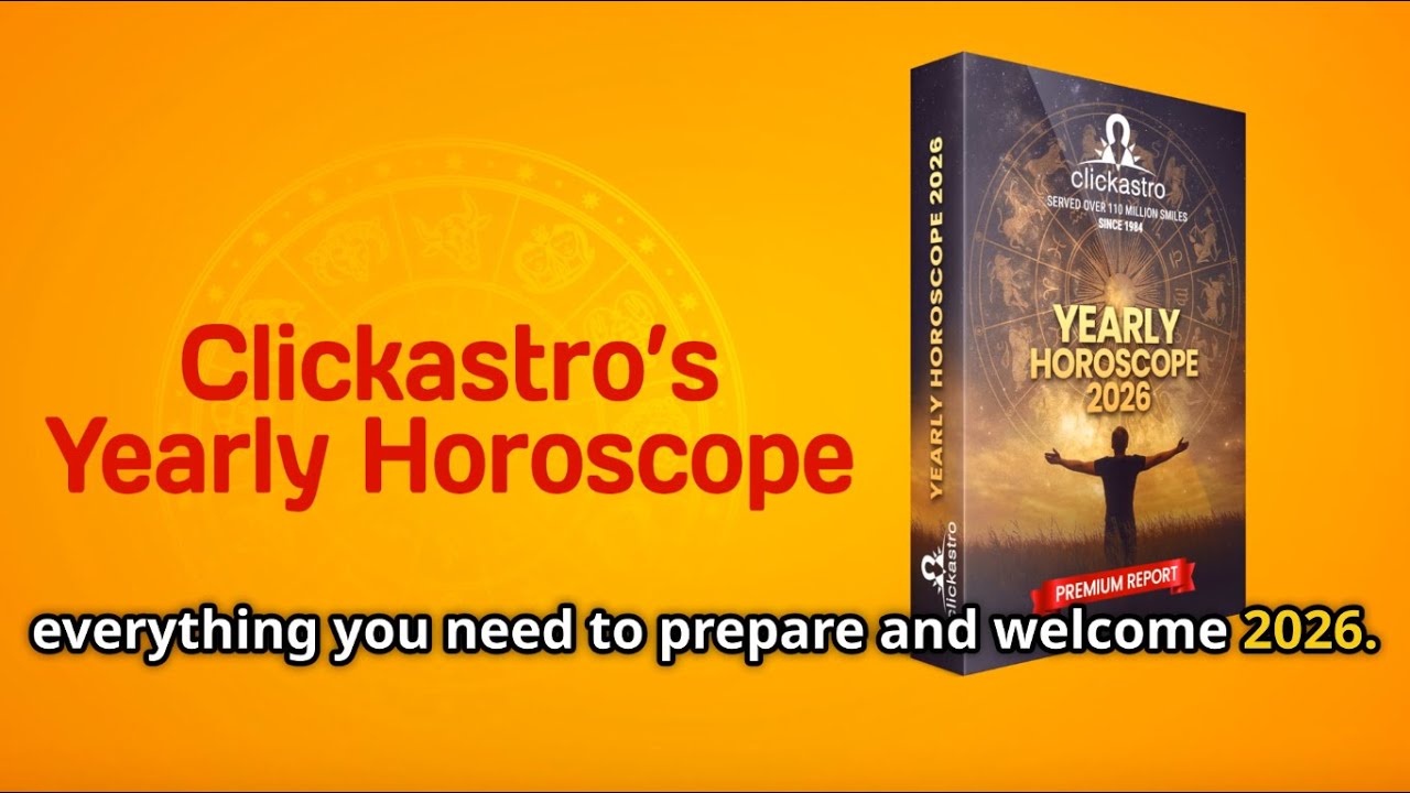 Yearly Horoscope Report 2026 - Clickastro