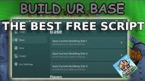 Build ur base Script *NO KEY* - SUPER OP, Auto Buy, Auto Build Best Base, Dupe Defences & More!
