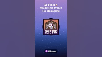 Ep 1 Shot  -- Quicktime events for old racists #Shorts