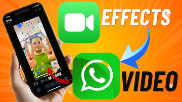 How to Enable & Use FaceTime Gesture Effects in WhatsApp on iPhone 🎉