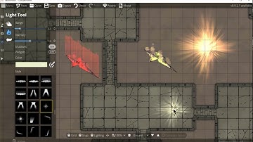 Seeing the Light - tips for working with lights in Dungeondraft