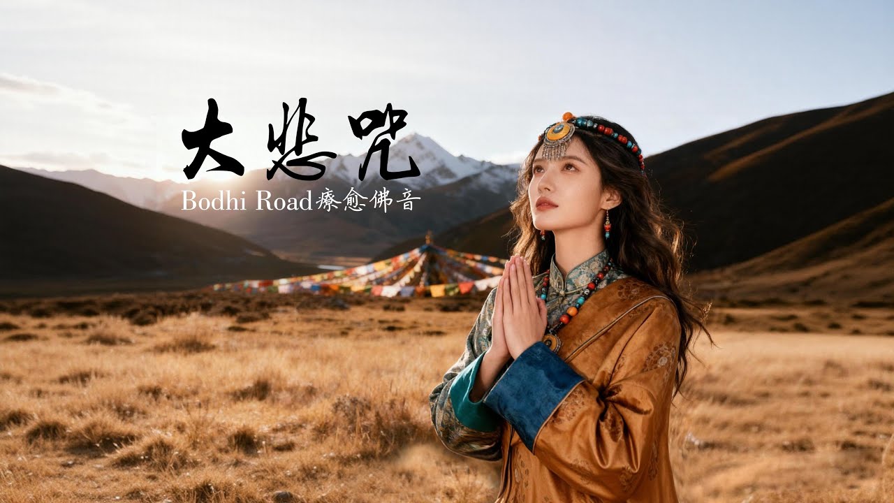 大悲咒 藏地天籟療癒MV  冥想放鬆必備，驅散雜念，舒緩心靈疲憊， 放鬆減壓必備，減輕生活焦慮，找回內心自在The Heavenly Sounds of Tibet for Healing!