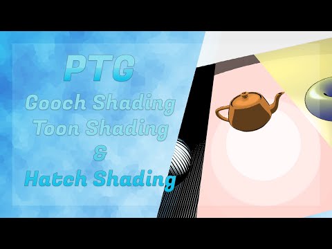 PTG - Final Project - Gooch Shading, Toon Shading and Hatch Shading