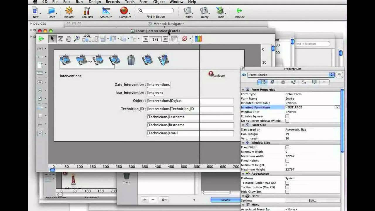4D v13 Self-Training (DE) - Formular vererben - YouTube