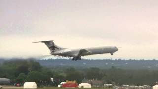 VC10 Departure from RIAT 2012.AVI