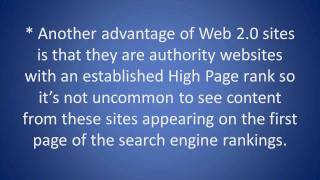 SEO Tip - How to build web 2.0 Backlinks