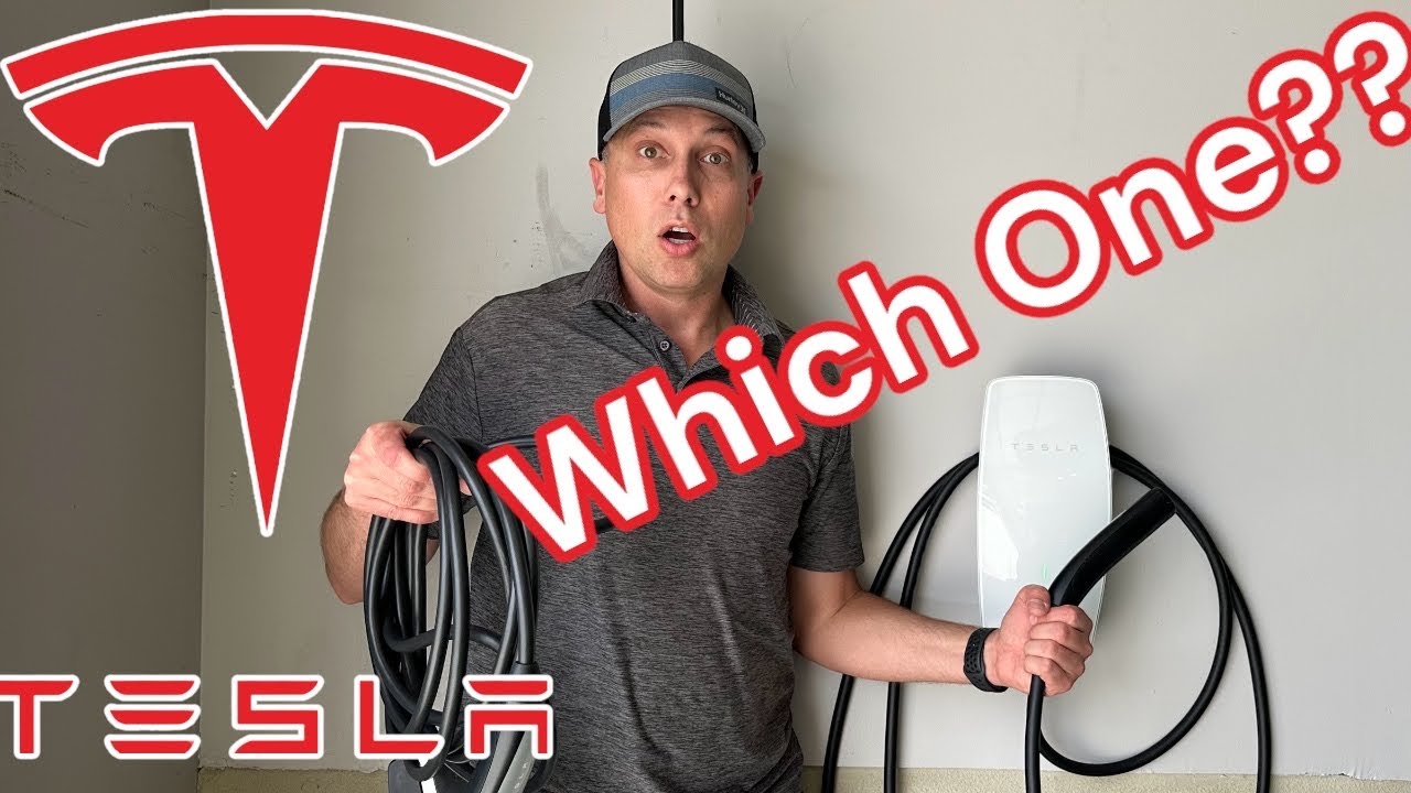 Tesla Mobile Connector VS Wall Connector 