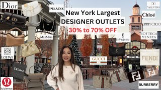 Discount Luxury Shopping at Woodbury Common Outlets I Dior, Gucci, Loewe, Fendi, Prada, YSL, Celine