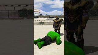 GTA 5 : Hulk Vs Thanos In GTA V ! #gta5 #shorts #shortvideos #gtamods #viral #viralvideo #cartoon