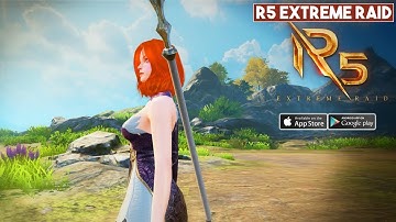 R5 Extreme Raid Mobile MMORPG Gameplay (KR)