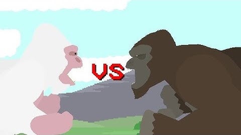 george vs kong | stick nodes animation | by me