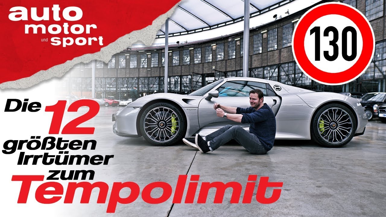 Die 12 größten Irrtümer zum Tempolimit auf der Autobahn - Bloch erklärt ...