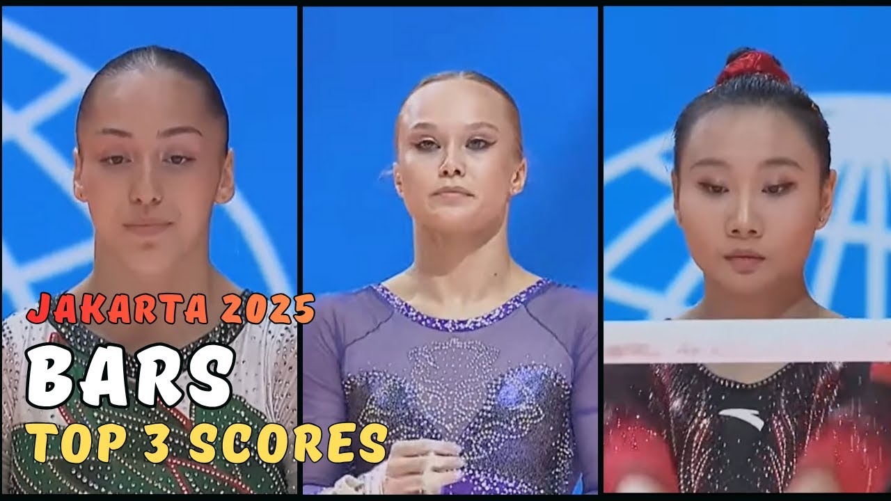 2025 World Championships | Women’s BARS Finals - Top 3 Scores