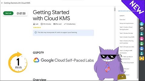Getting Started with Cloud KMS | #2025 | #GSP079 |#qwiklabs |Solution