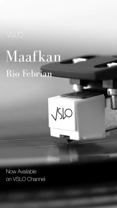 VSLO: Rio Febrian - Maafkan (Lyrics) | Vinyl Mode & City Night Ambiance #shorts