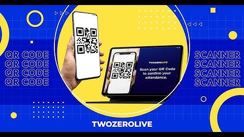 TwoZero 2-Way QR Scanning for Event Registration