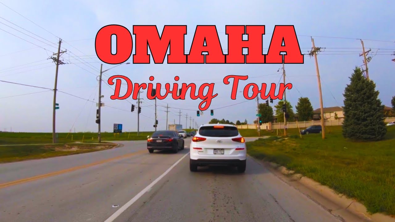 Highway Driving Tour | 168th Street - Omaha - Nebraska | USA - Most Beautiful Road Trip