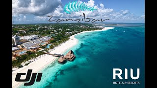 Zanzibar 2022 Riu Palace Drone Video Only